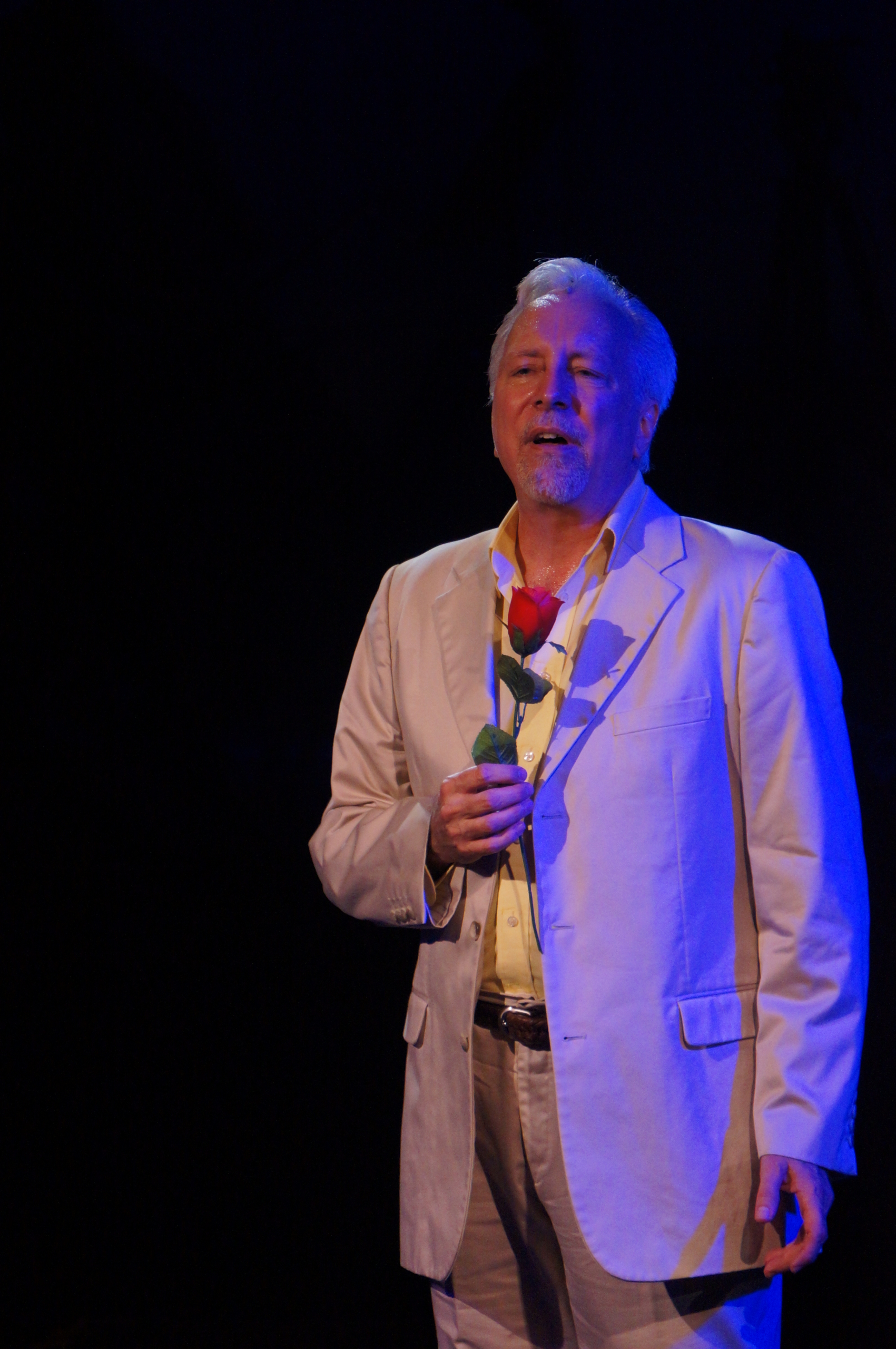 James Van Treuren* stars as Georges in "La Cage" open now